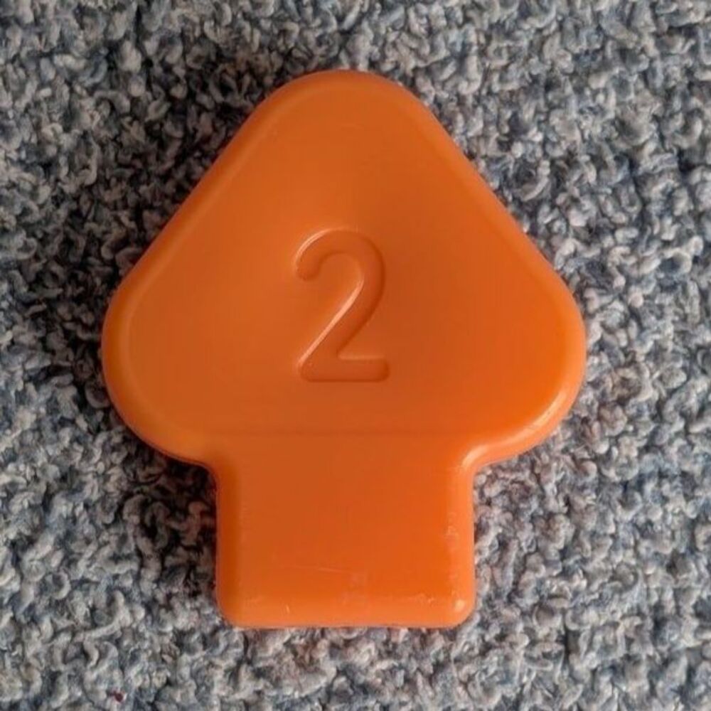 Learning Resources Steggy The Fine Motor Dino Orange 2 Scale Replacement Part